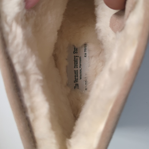 The Vermont Country Store Tan Suede Ankle Boots Size 9 - Picture 7 of 11